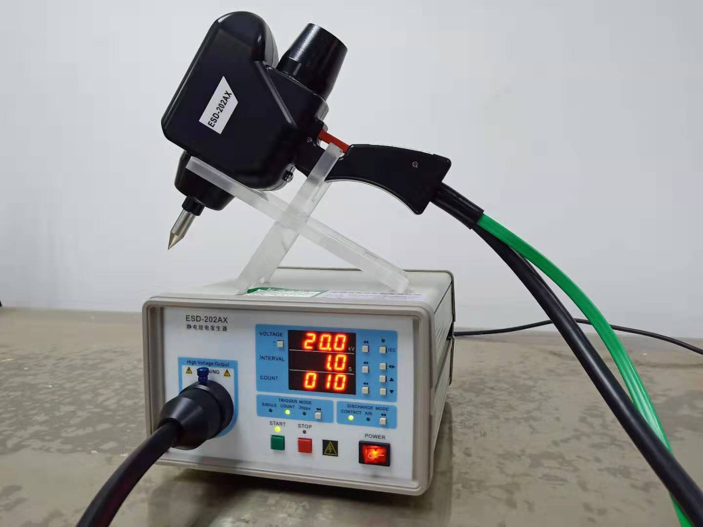 厂家销售20kvesd静电放电发生器模拟器现货保修两年