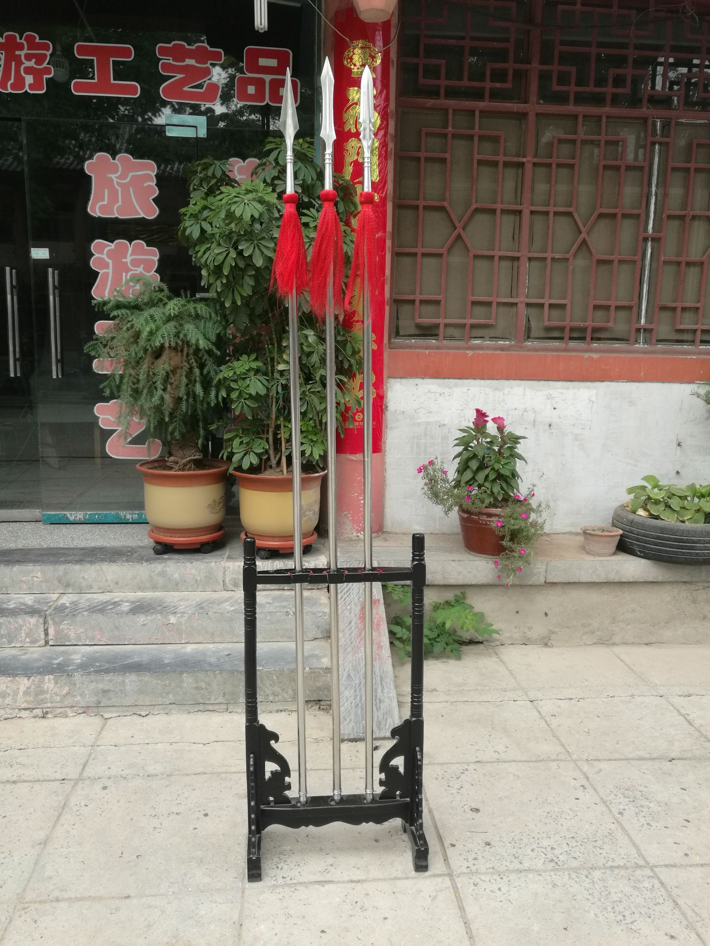 不锈钢小号红缨枪