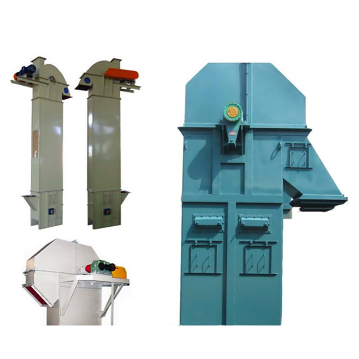 工厂水泥石灰斗式提升机 密封性好化工颗粒粉末垂直上料机