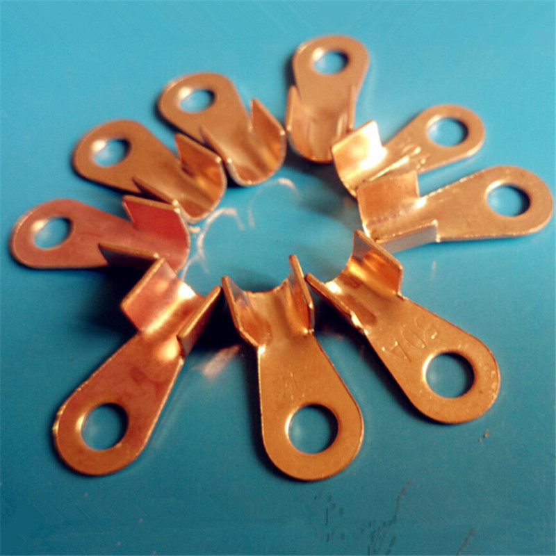 开口鼻ot150a接线端子铜鼻子铜线耳铜端子 国标