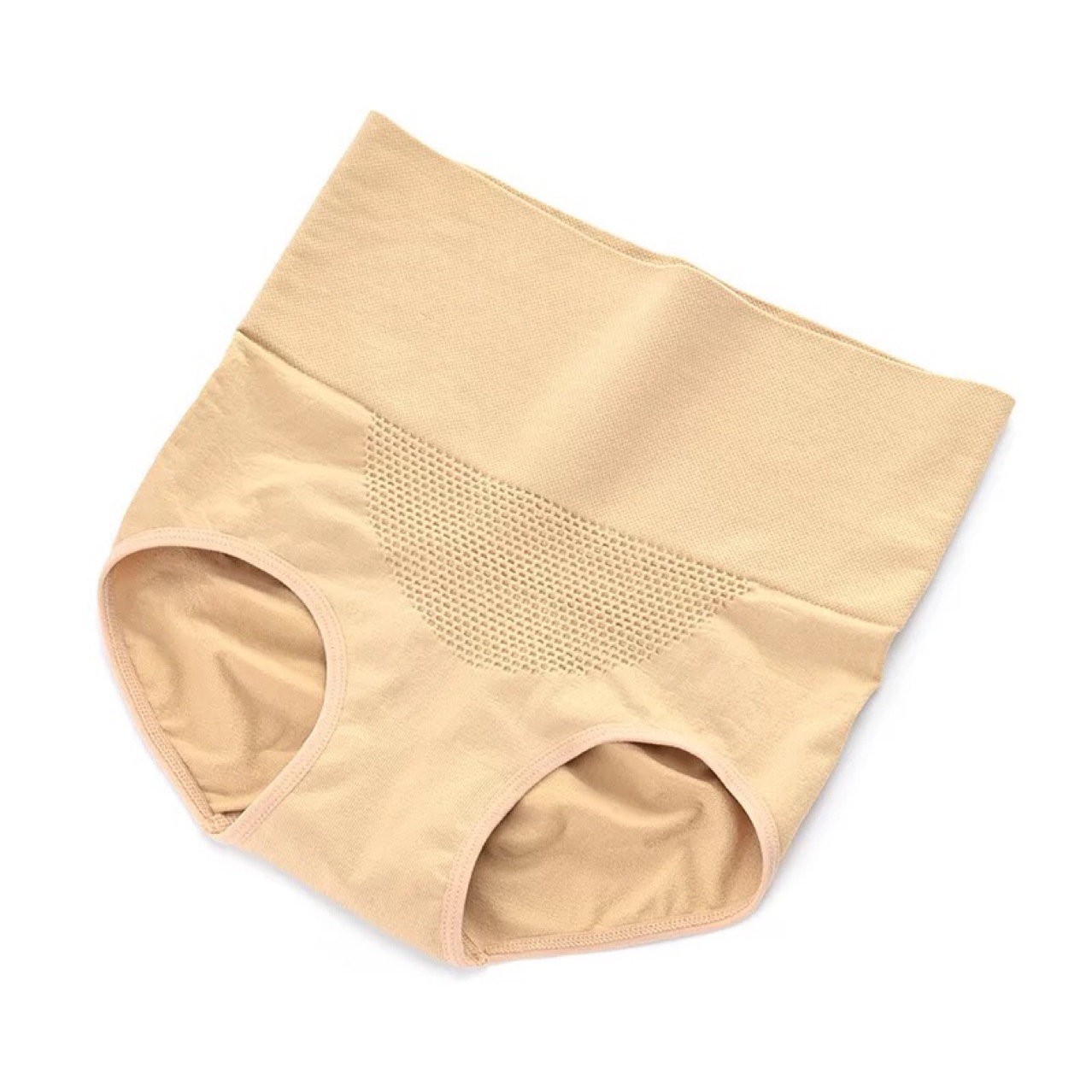 高腰收腹提臀内裤女3d蜂巢塑身暖宫无缝纯色档产后紧身三角裤