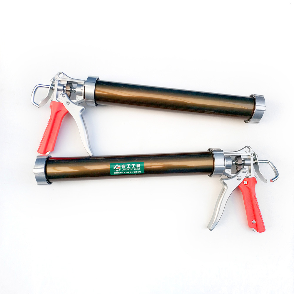 打胶枪手动玻璃胶枪 结构胶枪家用省力软胶枪美缝密封硅胶压胶枪