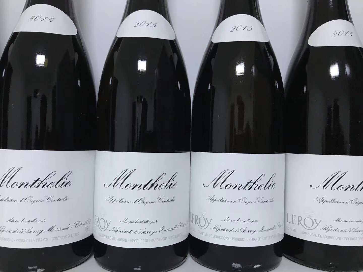 勃艮第勒桦酒庄蒙蝶利干红葡萄酒leroymonthelie