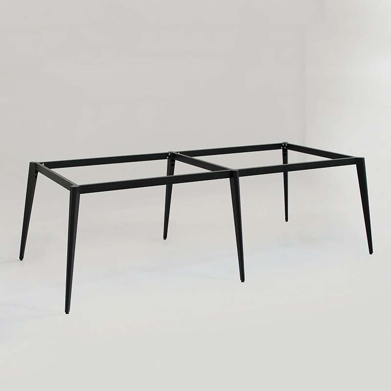 办公桌脚架 金属桌腿吧台支架职员会议桌铁艺架烤漆