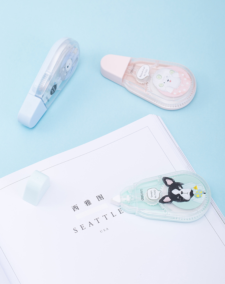 71452修正带可爱改正带学生小清新大容量20米修涂改带修正带