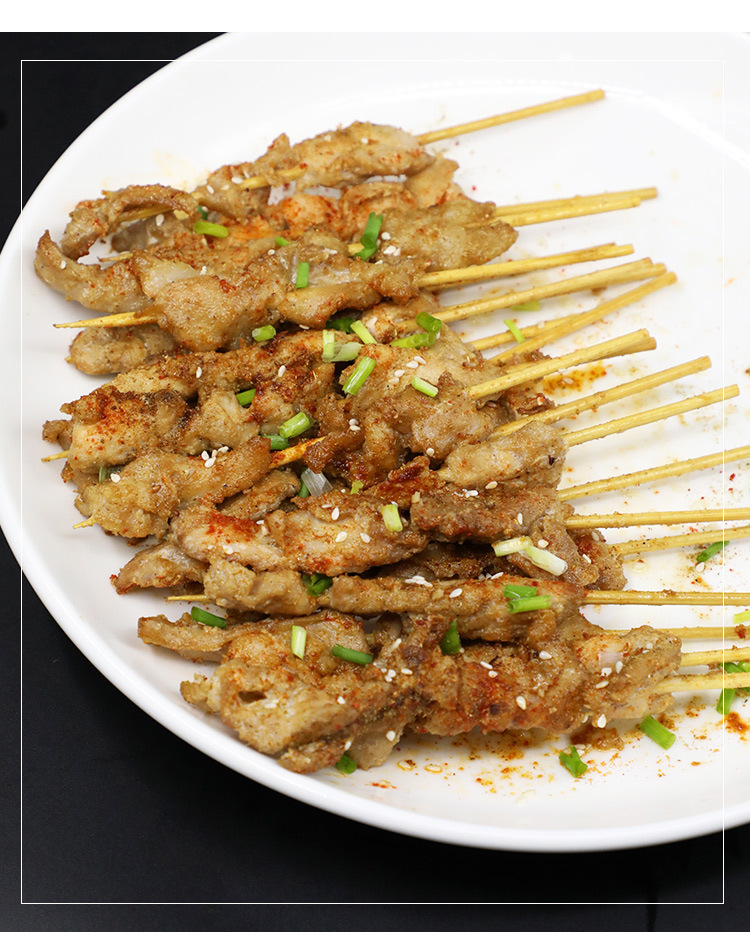 兔肉串450g酒店饭店餐饮用烧烤串串半成品肉串美食油炸小串食材