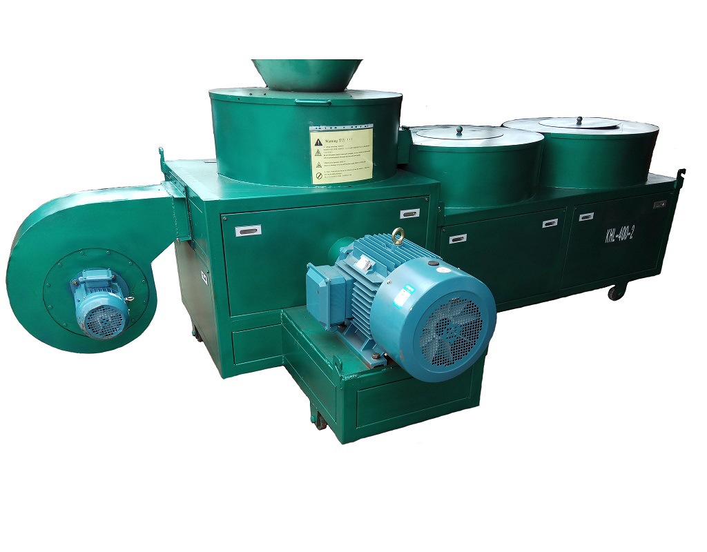 khl-400-2 工厂小型环模鸡粪有机肥圆球造粒机/ 有机肥球型颗粒机