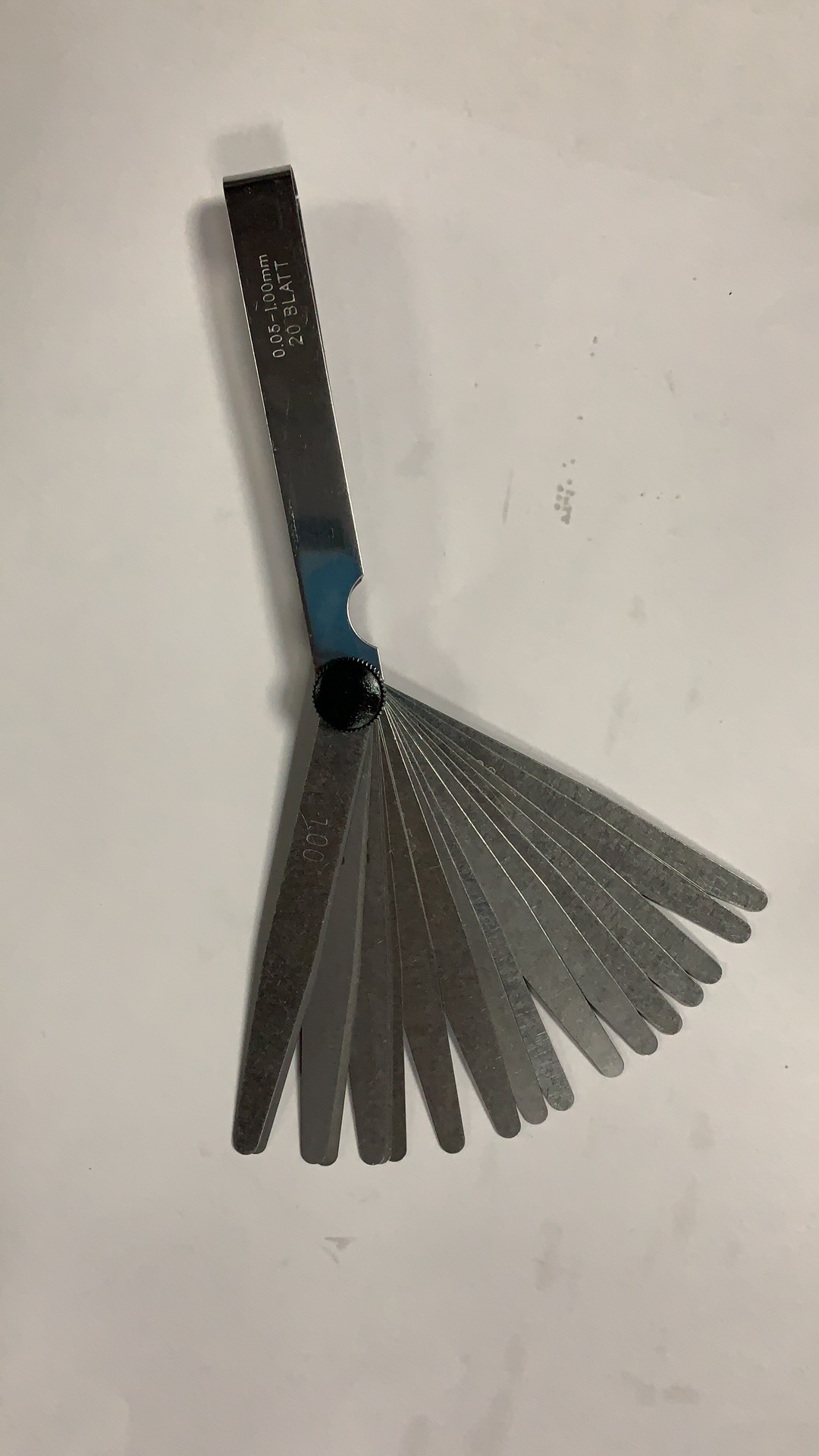 晶花德制100x20塞尺 选用上好不锈钢材料 精工制作    晶花德制100x20