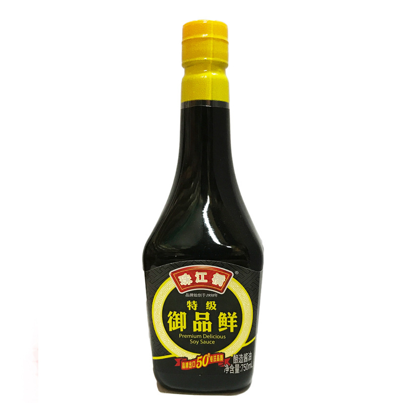 珠江桥御品鲜酱油750ml