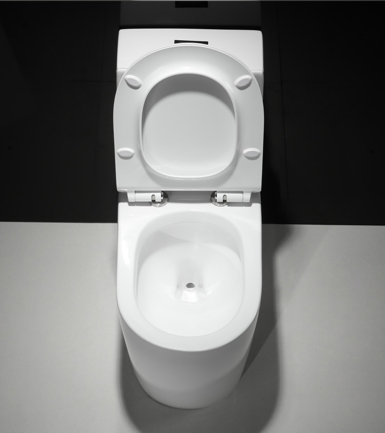 亚色高端欧式个性创意抽水家用马桶 圆形坐便器座便器陶瓷虹吸式