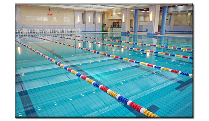 游泳池泳道线 深浅池分隔线 比赛分道线 水线浮标 普通形泳道线
