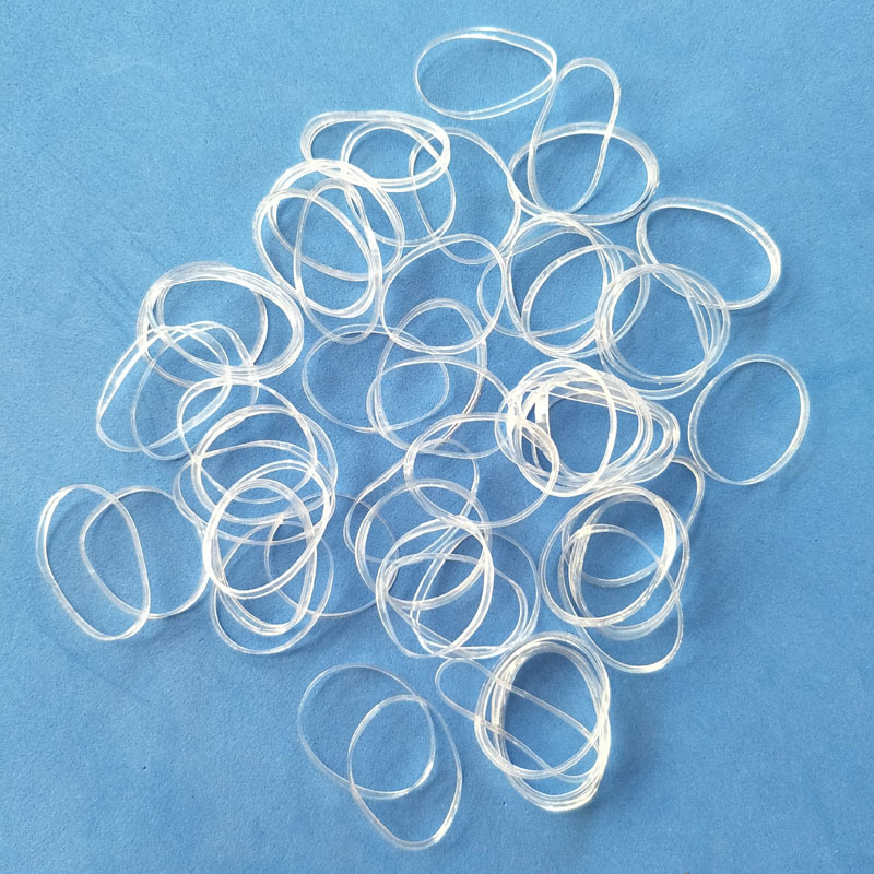 厂家批发 橡胶圈tpu透明胶圈 抗老化橡皮筋塑胶捆扎材料批发