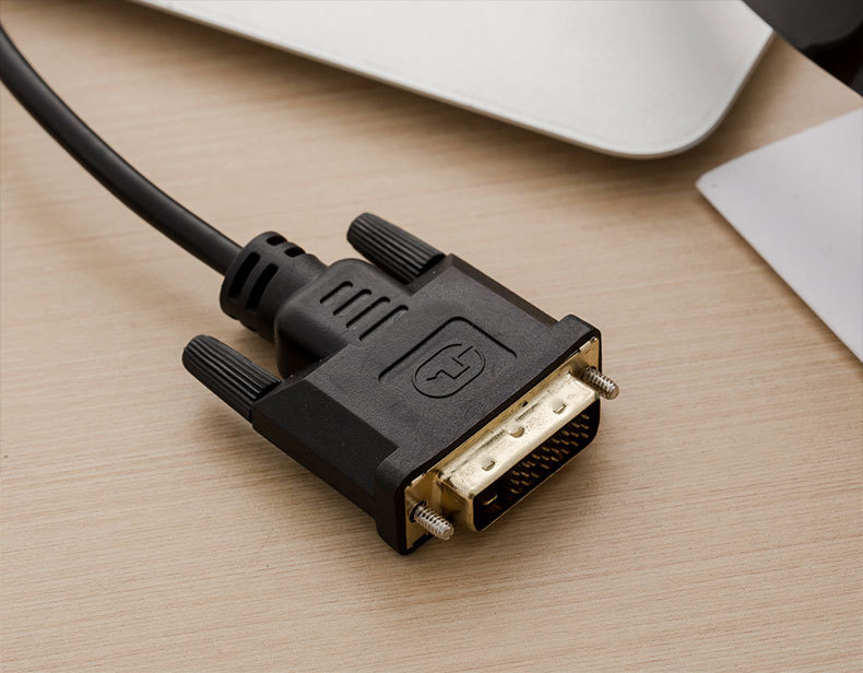 现货批发dvi转vga转接线 24 1 dvi to vga转接线1080p高清 带芯