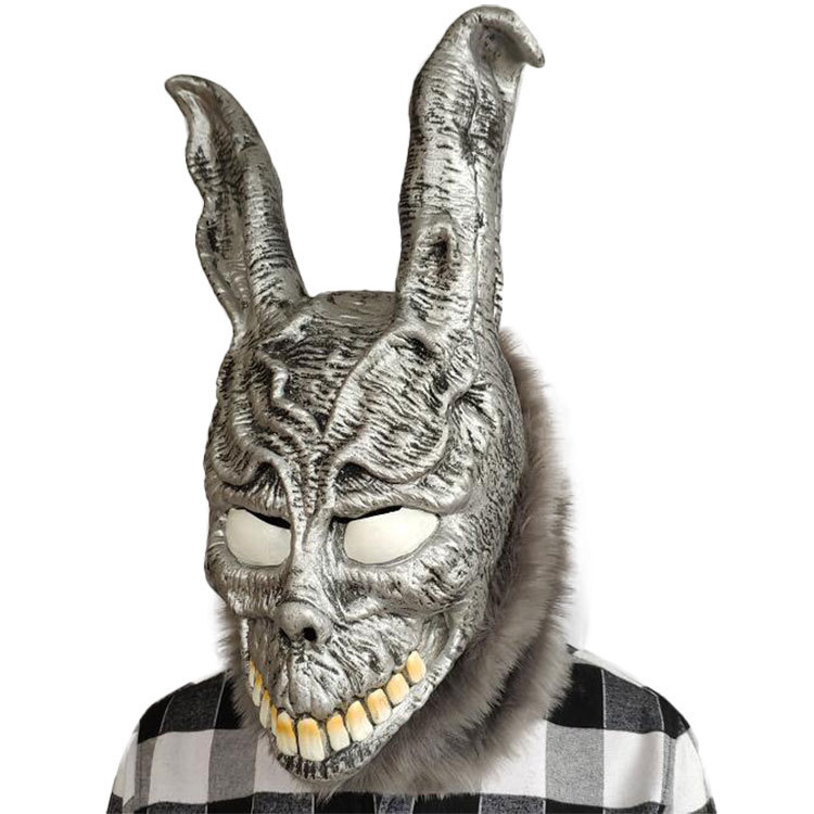 弗克兰愤怒的兔子面具死亡幻觉邪恶银兔动物头套donnie darko道具