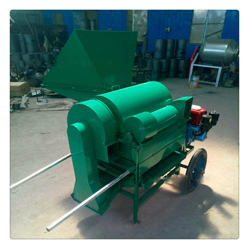 农业谷物脱粒机 油菜脱粒设备 小型油菜籽脱粒机