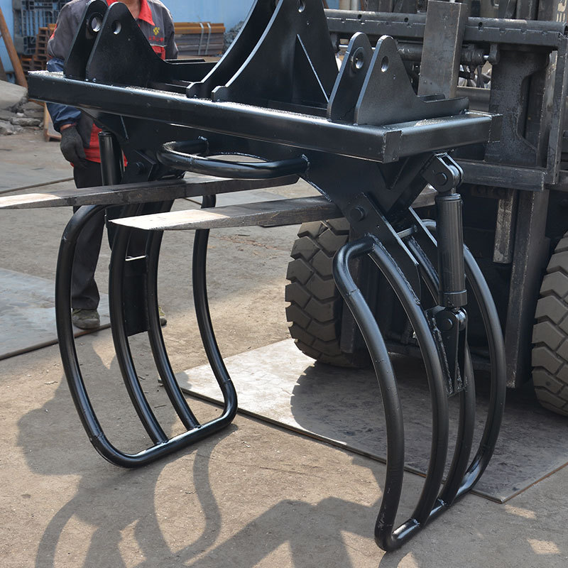 厂家直销叉车属具叉车配件改装3t抱叉圆抱夹