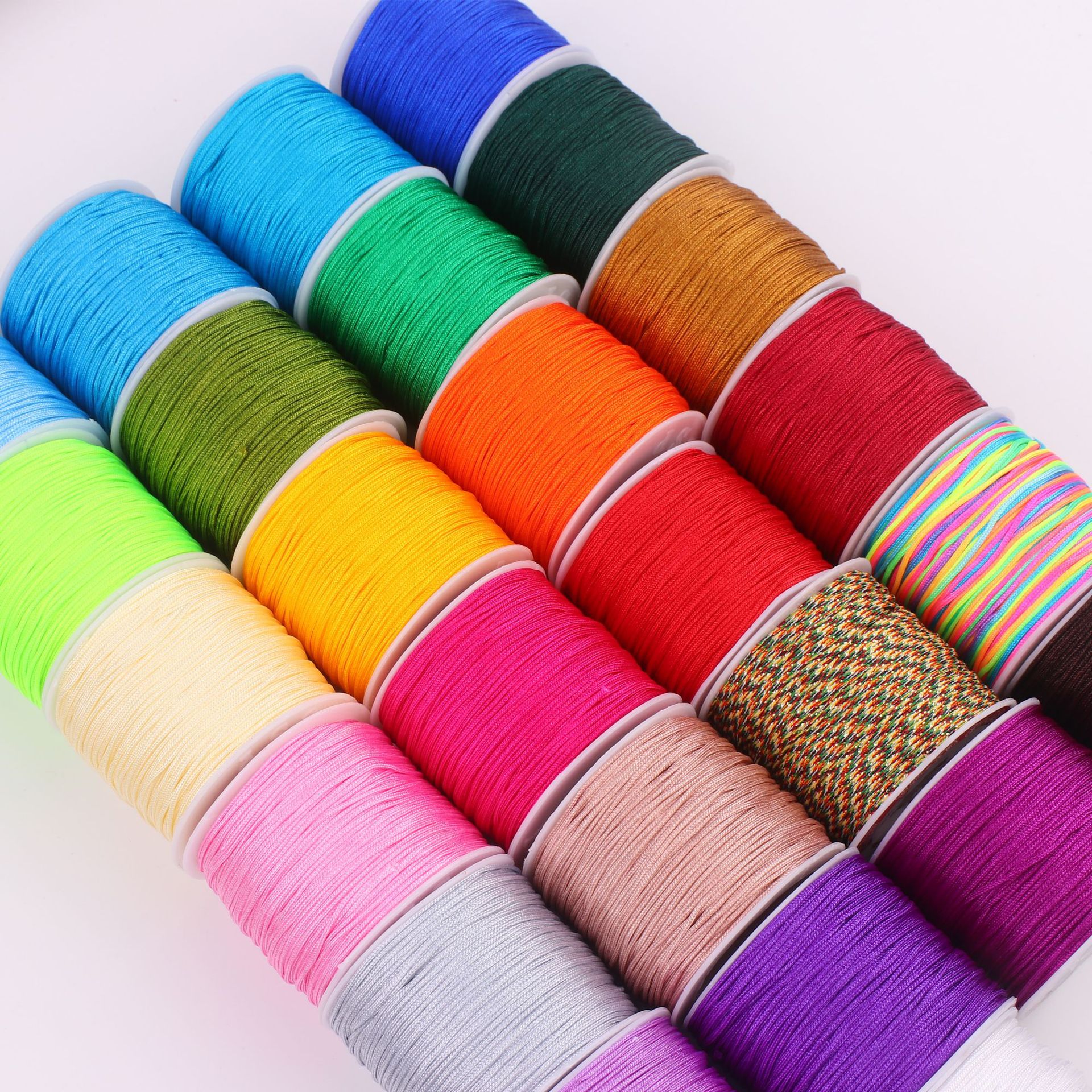 玉线a线编织项链绳专用台湾线diy手工穿珠红线绳中国结线