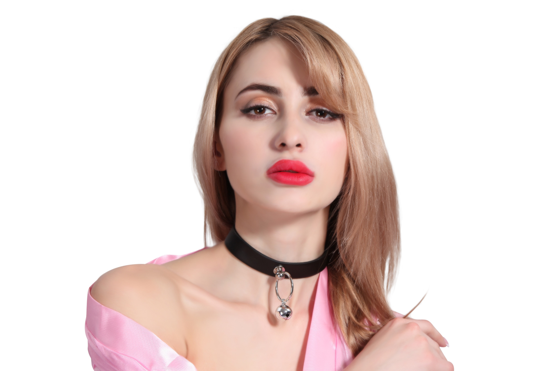 厂家直销铃铛脖套女用颈套项圈捆绑束缚调教刑具男女狗奴情趣用品