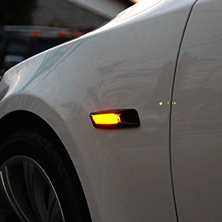 适用于宝马5系e39e60 f10 f12 f18汽车边灯led转向灯侧灯叶子板灯