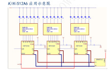 惠新晨外控护栏管6通道输出DMX512协议解码芯片Hi512A6 高辉高刷