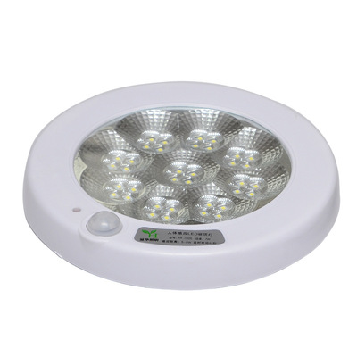 消防应急吸顶灯声光控灯感应吸顶灯 led 感应灯人体智能感应灯