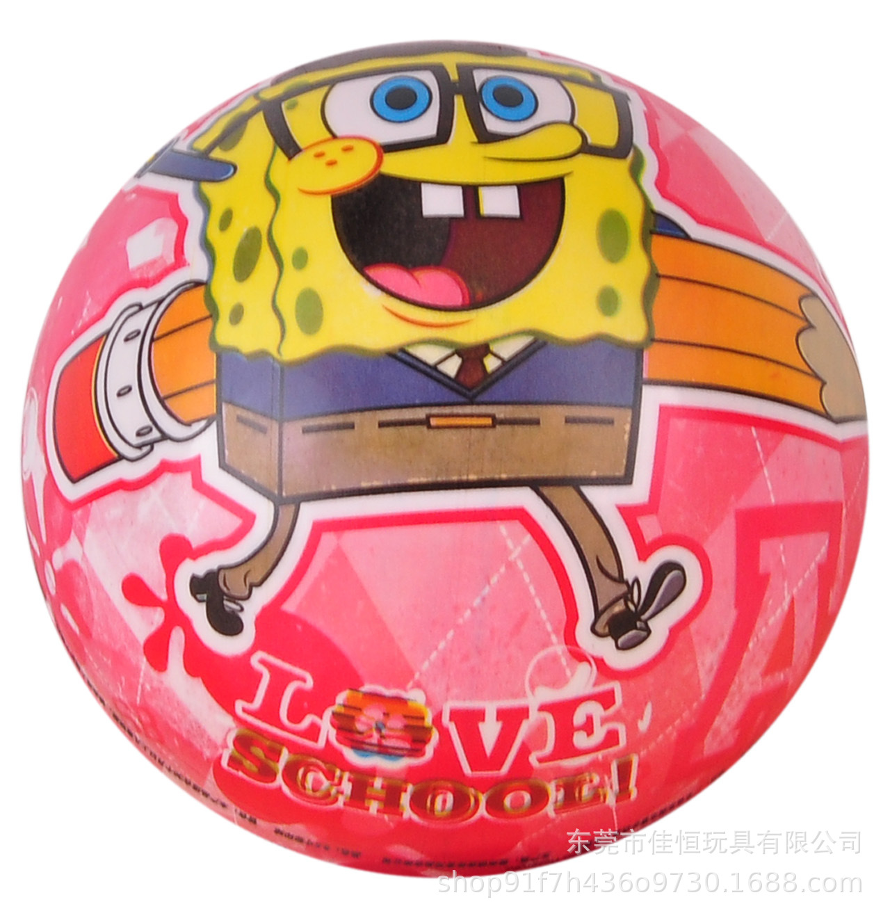 pvc全印球 卡通人物玩具球 充气球 儿童玩具球 弹跳球