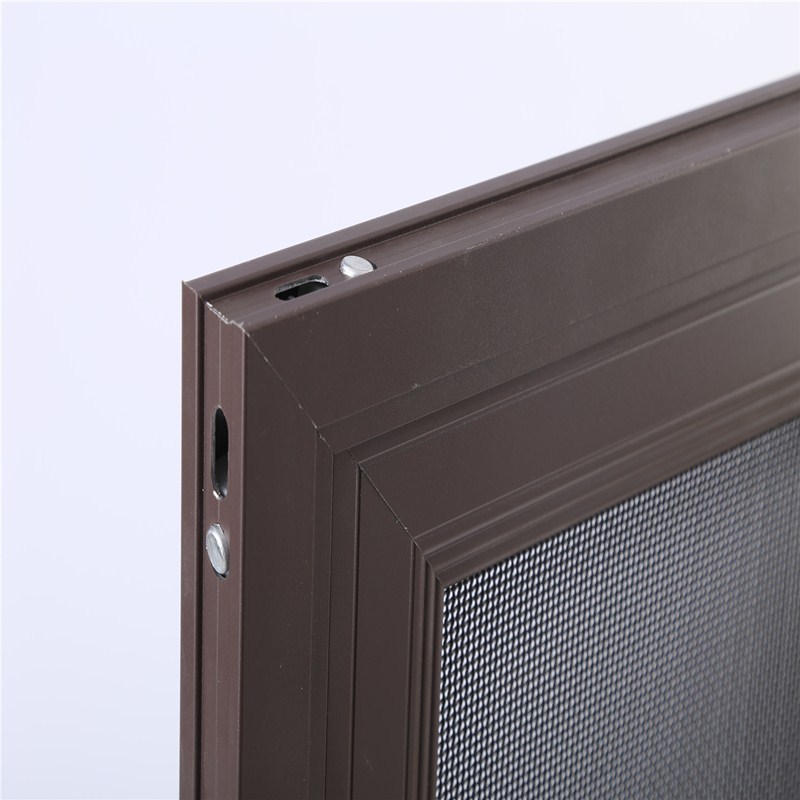 工厂直发 30框中框金刚网纱窗型材 金刚网纱窗批发