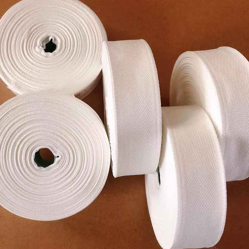 电工绝缘带批发涤纶纤维带子绝缘绑扎布带白布带热收缩带绝缘材料