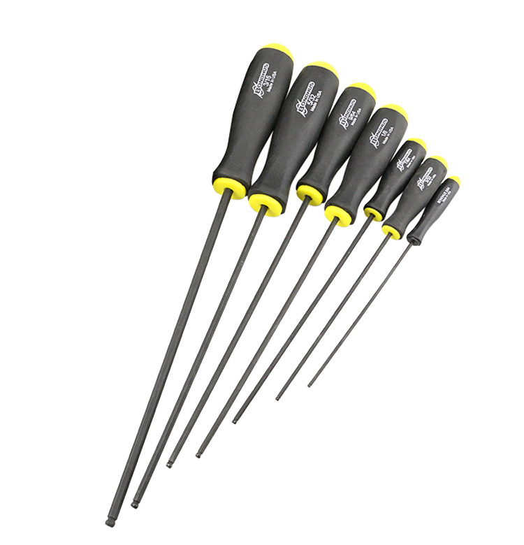 美国bondhus波顿标准长英制球头内六角 螺丝刀 手批0.05-1/2