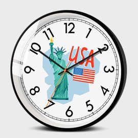 酒店大堂世界时钟