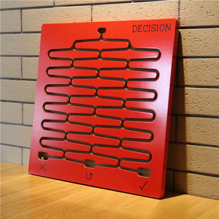 决策板玩具decision创意抖音滚珠决定与选择版