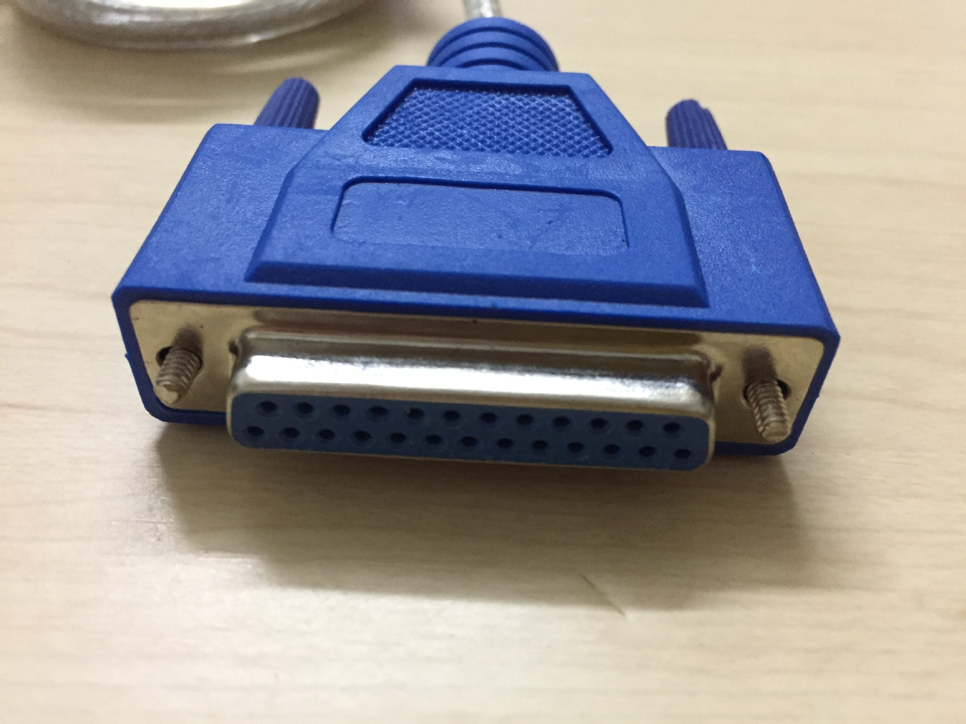 usb转并口电脑连打印机线25针孔usb转db25母连接线转换1.5米针式