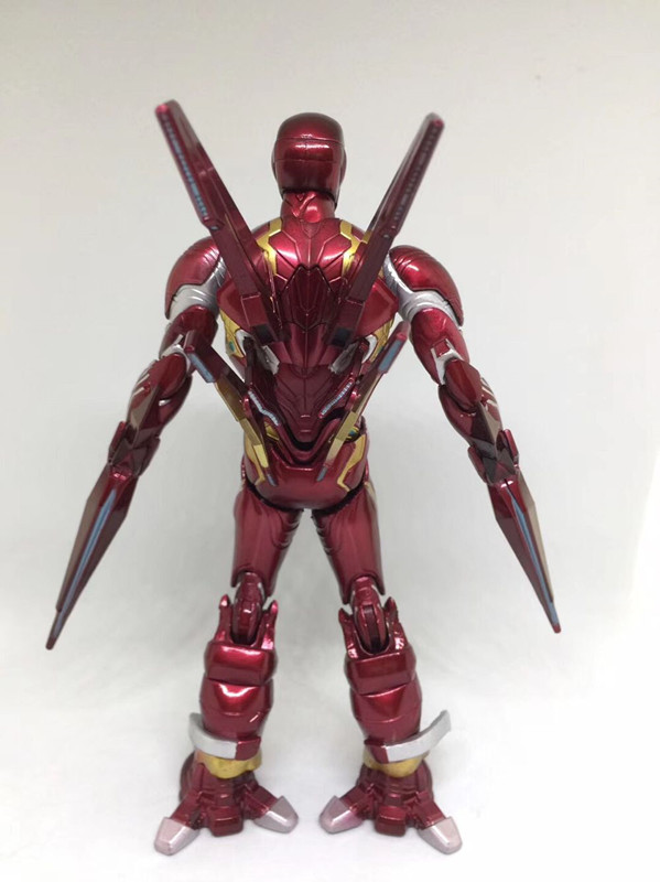 复仇者联盟4终局之战 shf钢铁侠武器包配件mk50纳米包摆件模型