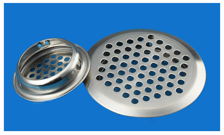 厂家直销 圆形不锈钢透气孔 橱柜衣柜门鞋柜散热通风透气网通风孔