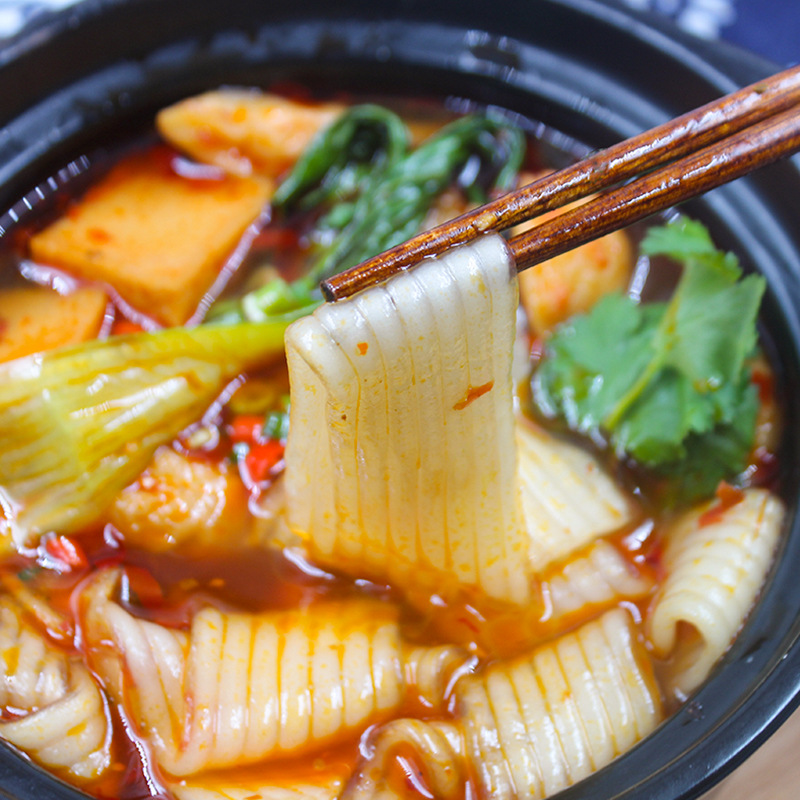 东北大妈宽粉315克袋装 鲜土豆粉四川火锅粉速食酸辣粉大宽粉