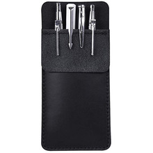 韩版商务水笔油性便携式笔袋 新款特色个性单支装钢笔收纳包