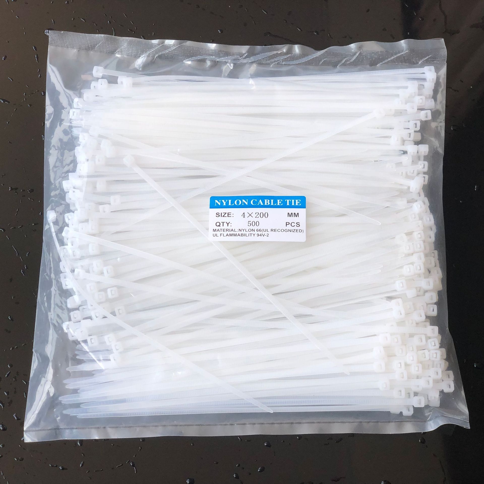 润博自锁式尼龙扎带批发4200mm塑料扎带捆扎带束线带绑扎带