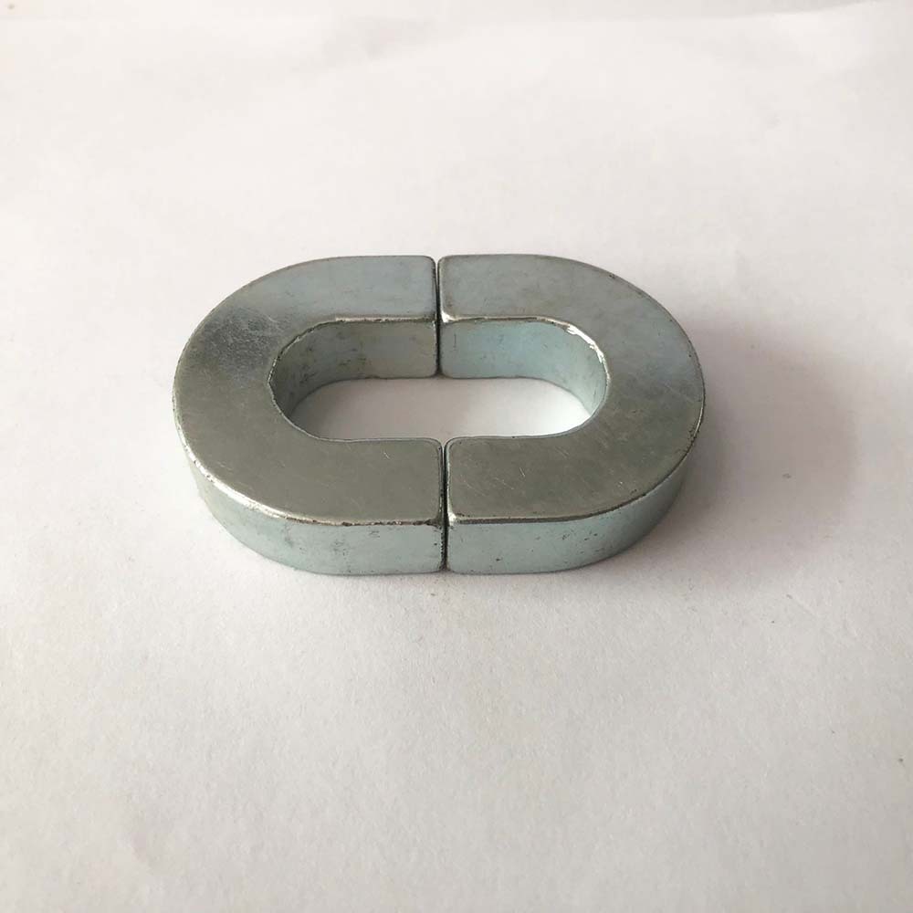 32*25*10钕铁硼镀锌u型磁铁 两极充磁多极充磁u型教学强力磁铁