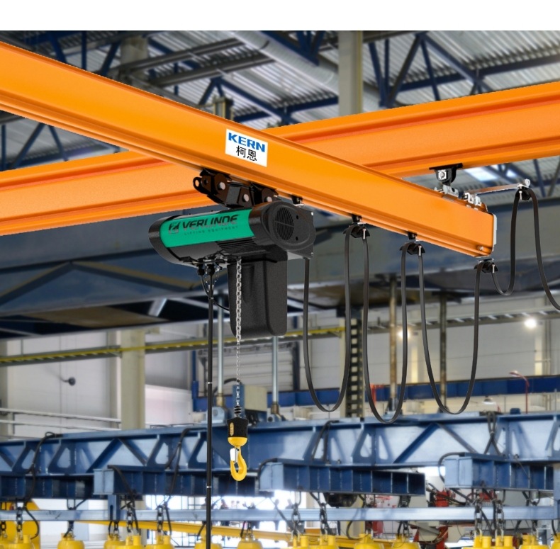 【单轨吊】定制转弯轨道式弯轨吊 可转弯行走kbk单轨吊起重机