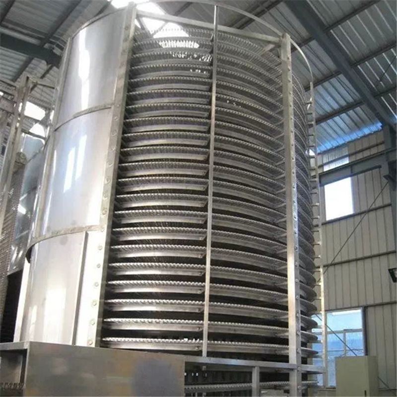 经济型螺旋速冻机设备 厂家直供双螺旋速冻机 速冻包子的螺旋机器