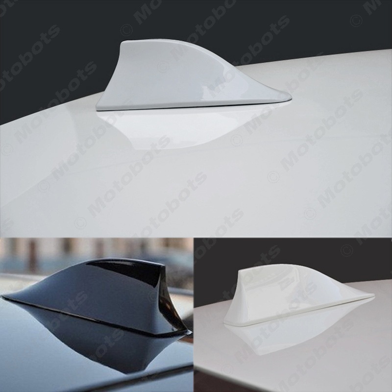 通用型汽车鲨鱼鳍天线带信号收音鲨鱼免打孔天线车顶装饰改装贴片