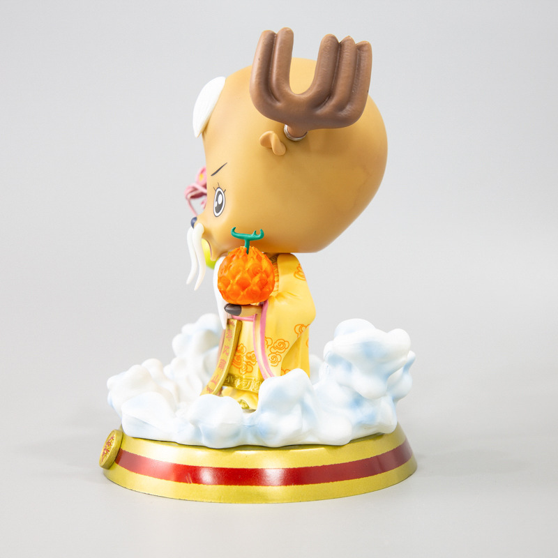 动漫批发 海贼王 新春吉祥 乔巴 福禄寿 gk 雕像 模型 盒装摆件