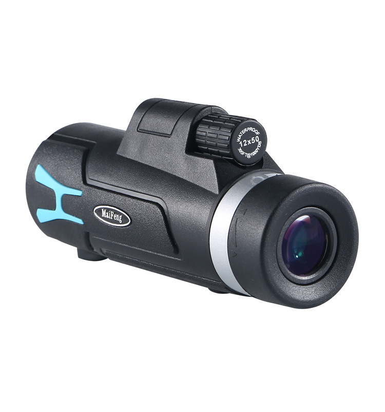 迈峰单筒望远镜12x50高倍高清微光夜视演唱会手机拍照户外望眼镜