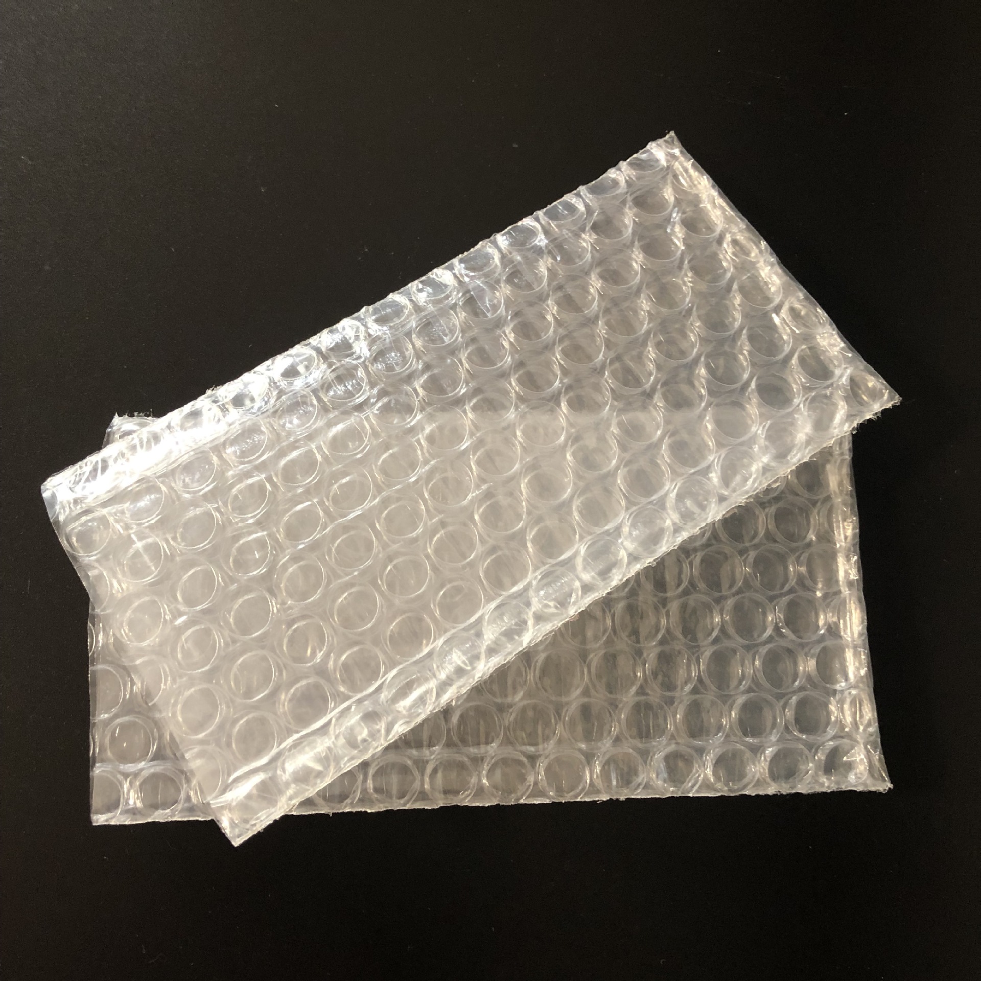 双层透明防震气泡袋 全新料泡沫袋 12*20cm玻璃手机壳包装汽泡袋