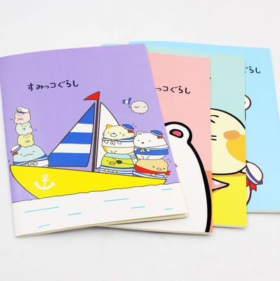 角落墙角生物团子家族动漫卡通软皮记事本笔记本日记本手抄薄