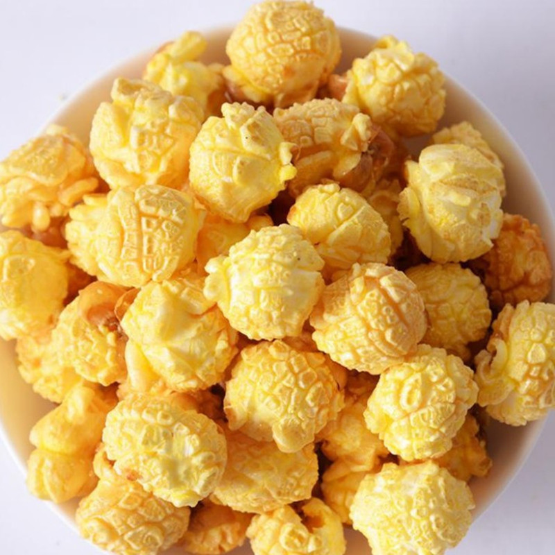 美式球形爆米花4斤散装 奶油焦糖口味网红零食超市电影院专供货源