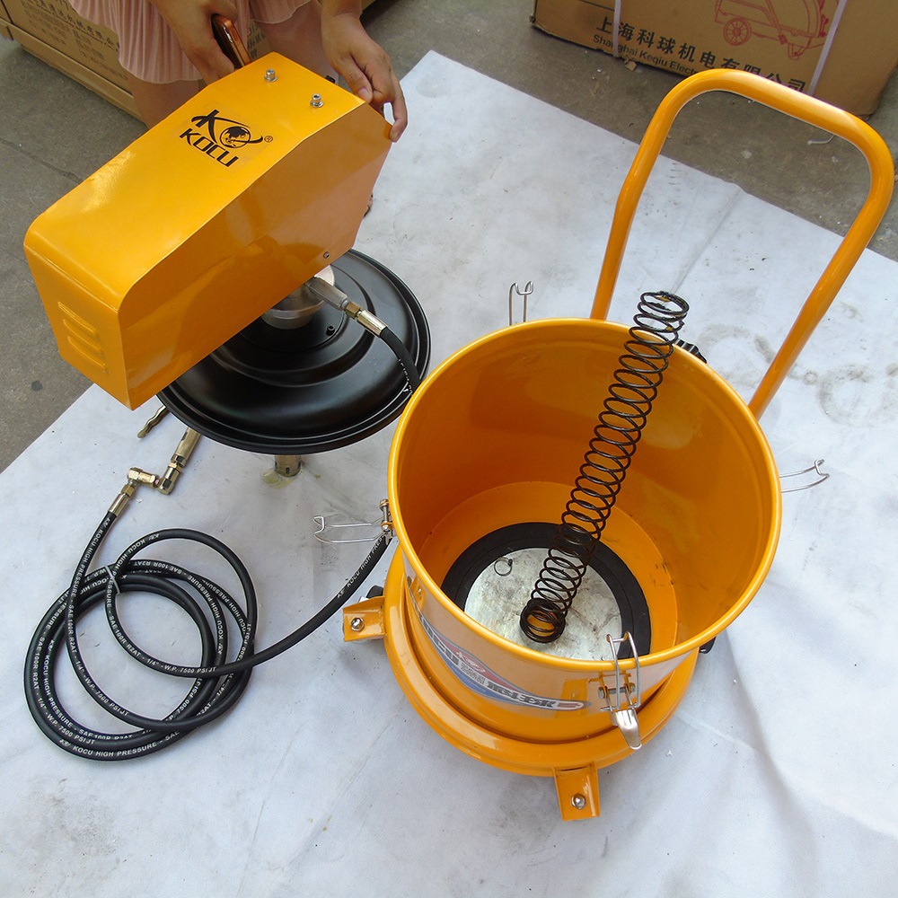 科球gz-d1电动黄油机gz-d2电动黄油枪高压黄油加注机30l桶注油器