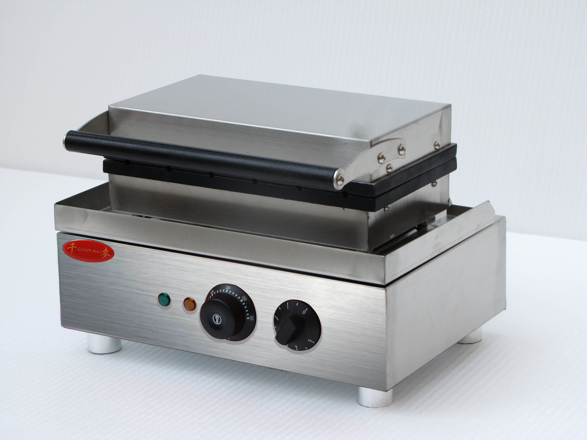 新品千麦fy-2208h商用电热松树饼机华夫饼炉华夫饼机创业小吃设备