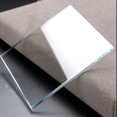 厂家批量现货86*86*3mm4mm透明超白钢化玻璃面板 可来图来样丝印