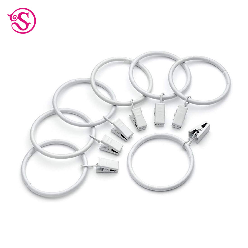 Amazon Dedicated Curtain Clip Curtain Hook Curtain Ring Clip Curtain Hook Shower Curtain Hook Household Supplies